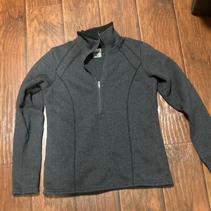 Columbia titanium pullover fleece sweater grey